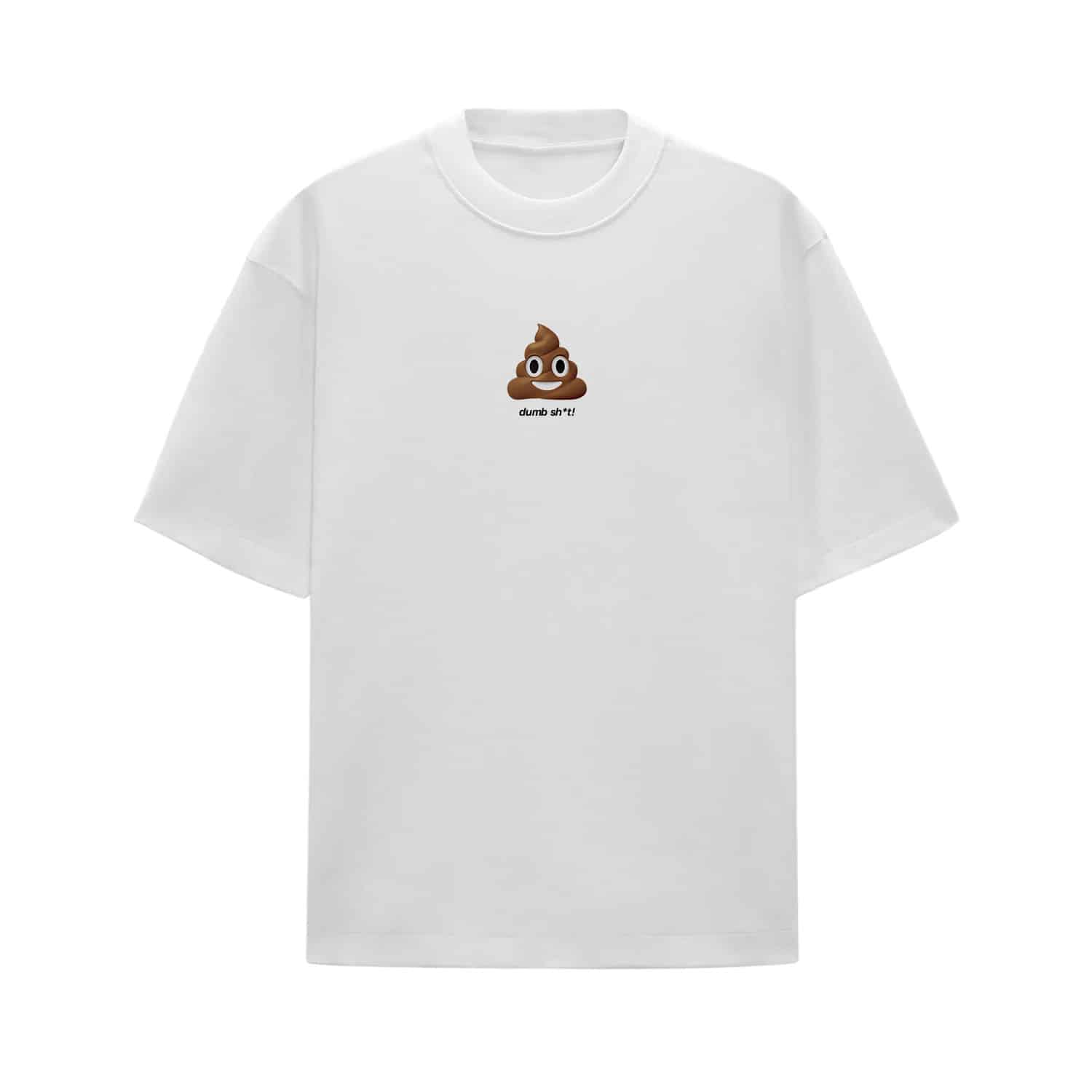 emoji-t-shirt-shit-white